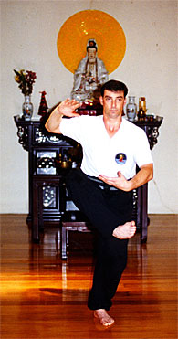 DiscipleTraining  Chamber - Alan performing the Art of Wuji